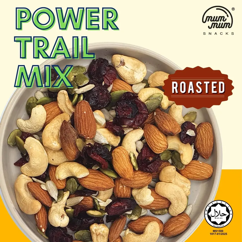Power Trail Mix (Formerly Known as Gym Booster)  - Almond, Cashew, Cranberry, Pumpkin & Sunflower Seed